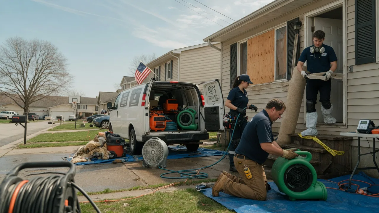 Water Damage Restoration in Bessemer City, NC near me